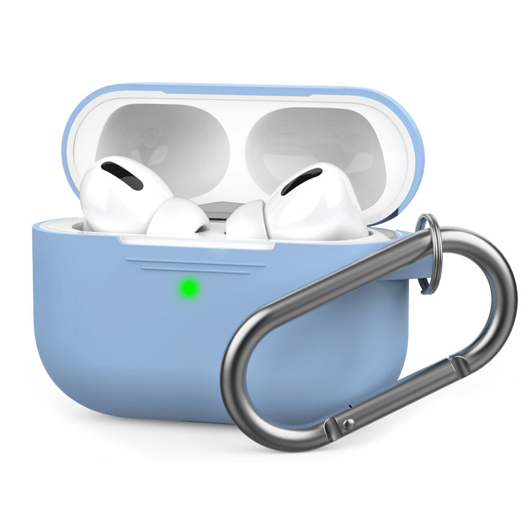 AirPods Pro 2用ケース 全面保護カバー シリコン素材 LED可視化 - その他